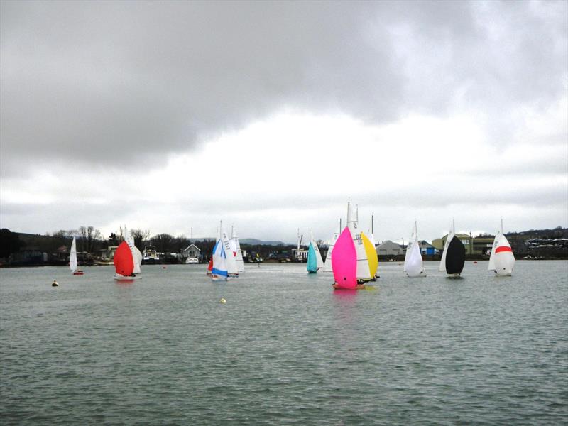 Bembridge Illusion Icebreaker 2024 photo copyright Mike Samuelson taken at Bembridge Sailing Club and featuring the Illusion class