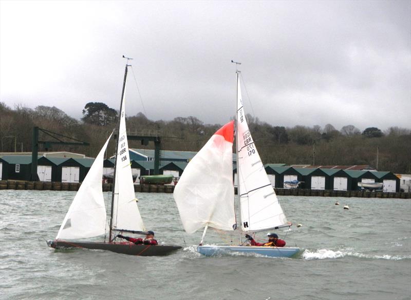 Bembridge Illusion Icebreaker 2024 photo copyright Mike Samuelson taken at Bembridge Sailing Club and featuring the Illusion class