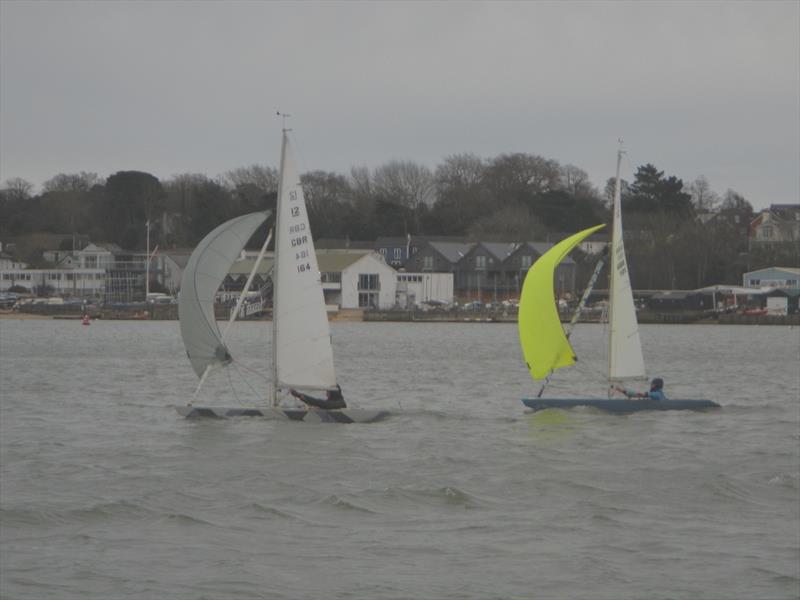 Bembridge Illusion Flying Dutchman  photo copyright Mike Samuelson taken at Bembridge Sailing Club and featuring the Illusion class