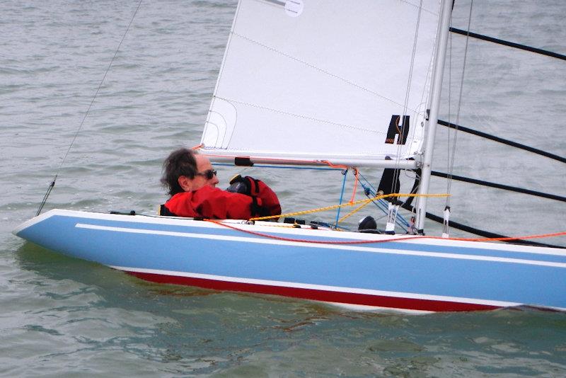 Bembridge Illusion Valentine Trophy - 15 Feb 2025 photo copyright Mike Samuelson taken at Bembridge Sailing Club and featuring the Illusion class