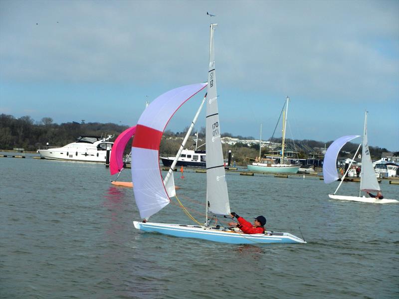 Bembridge Illusion Stratton Memorial Trophy 2025 photo copyright Mike Samuelson taken at Bembridge Sailing Club and featuring the Illusion class