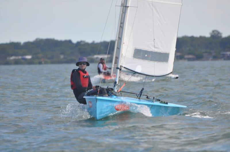 Rebecca Woodbury - 39th Impulse Australian Championship photo copyright Lou Hollis, Dave Taylor, Neale Maynard taken at Darling Point Sailing Squadron and featuring the Impulse class