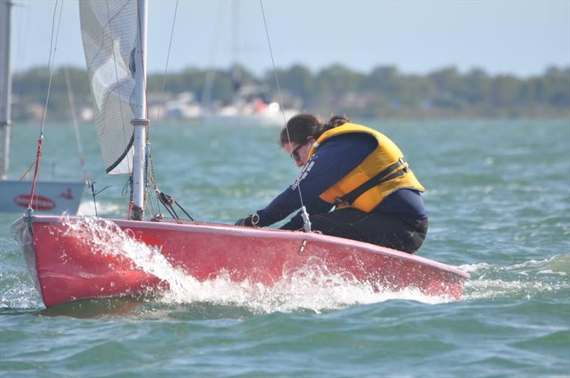 Monica Jones - Ladies Australian Champion - 39th Impulse Australian Championship photo copyright Lou Hollis, Dave Taylor, Neale Maynard taken at Darling Point Sailing Squadron and featuring the Impulse class