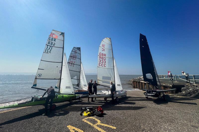 Rigged and ready - International Canoe 'Not the Nationals' at West Kirby photo copyright Dan Skinner taken at West Kirby Sailing Club and featuring the International Canoe class