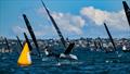 Gold fleet  - Day 5 - 2024 PredictWind Moth Worlds - Manly Sailing Club. January 9, 2025 © Richard Gladwell - Sail-World.com/nz