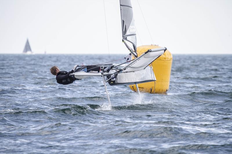 DinghyKit.com International Moth Irish National Championship photo copyright Aidan Tarbett Photography taken at  and featuring the International Moth class