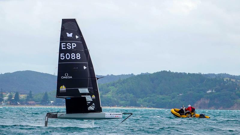 Diego Botin - Day 2 - 2024 PredictWind Moth Oceania. Manly Sailing Club. January 2, 2025 - photo © Sam Thom 