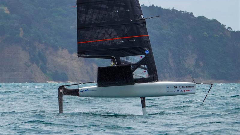 Richard Didham (USA) - Day 2 - 2024 PredictWind Moth Oceania. Manly Sailing Club. January 2, 2025 - photo © Sam Thom 