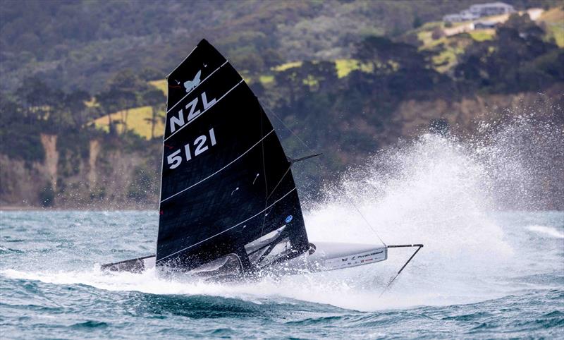 Day 2 - 2024 PredictWind Moth Worlds. Manly Sailing Club. January 4, 2025 - photo © Suellen Hurling / Live Sail Die