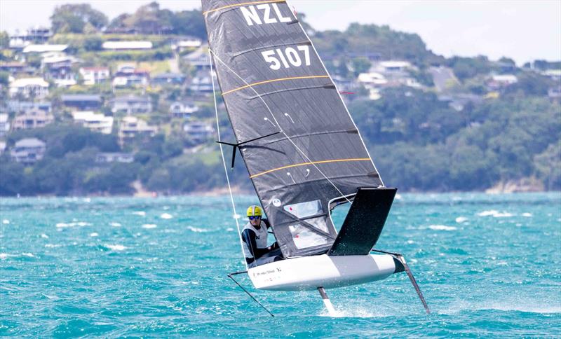 Mattias Coutts -  Day 3 - 2024 PredictWind Moth Worlds. Manly Sailing Club. January 6, 2025 - photo © Suellen Hurling, Live Sail Die