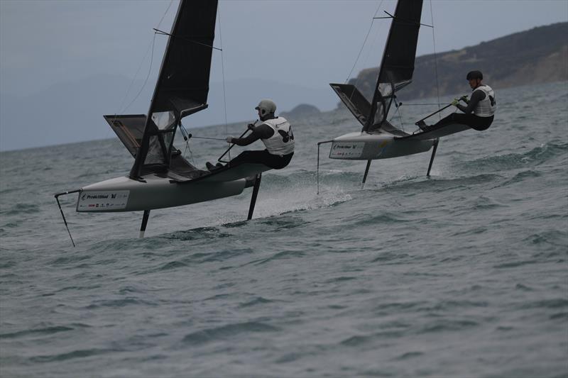  Day 4 - 2024 PredictWind Moth Worlds - Manly Sailing Club. January 8, 2025 - photo © Richard Gladwell - Sail-World.com/nz