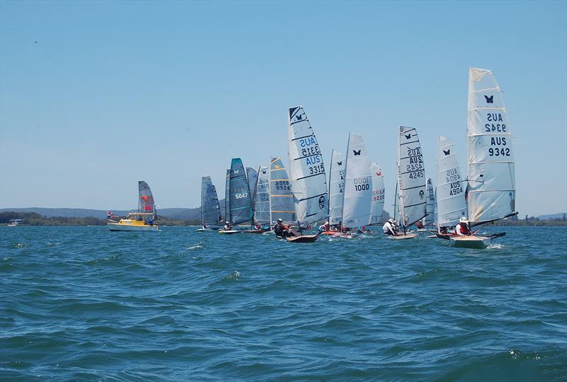 2025 Moth Lowrider Australian Championship photo copyright Australian International Moth Association taken at Saratoga Sailing Club and featuring the International Moth class