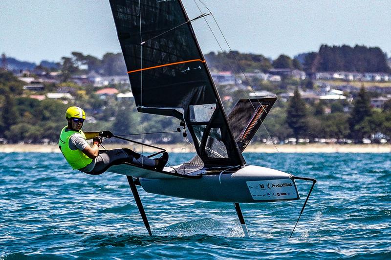 Mattias Coutts - Day 5 - 2024 PredictWind Moth Worlds - Manly Sailing Club. January 9, 2025 - photo © Richard Gladwell - Sail-World.com/nz