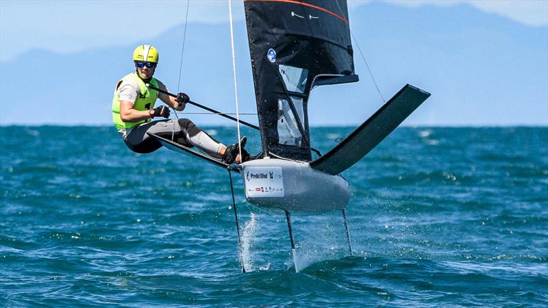 Mattias Coutts - Day 5 - 2024 PredictWind Moth Worlds - Manly Sailing Club. January 9, 2025 - photo © Richard Gladwell - Sail-World.com/nz