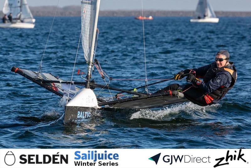 Oxford Blue 2024 photo copyright Tim Olin / www.olinphoto.co.uk taken at Oxford Sailing Club and featuring the International Moth class