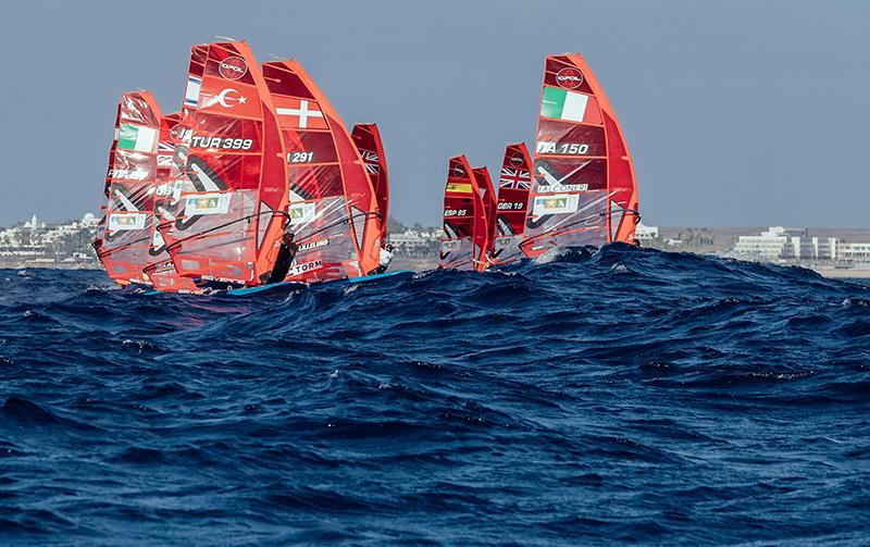 iQFOiL Men - 2023 Lanzarote iQFOiL Games - photo © Sailing Energy / Marina Rubicón