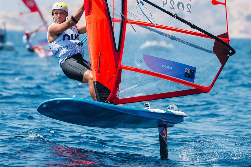 Grae Morris - Paris 2024 Olympic Regatta - photo © Sailing Energy