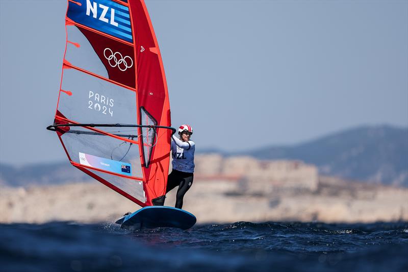 Leith Armit  (NZL) - Mens Windsurfer (ILCA-7) - Day 7 - Marseille - Paris2024 Olympic Regatta - August 3, 2024 - photo © World Sailing / Lloyd Images