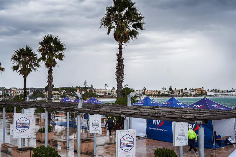 iQFOiL Open European Championship 2024 in Cagliari - Day 3 - photo © Sailing Energy / iQFOiL Class