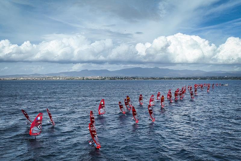 iQFOiL Open European Championship 2024 in Cagliari - Day 5 - photo © Sailing Energy / iQFoil Class