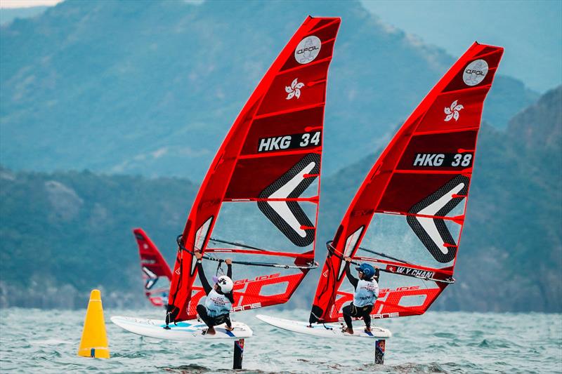 iQFOiL Asian Championships and iQFOiL International Games - Day 2 photo copyright Sailing Energy / iQFOiL Class taken at  and featuring the iQFoil class