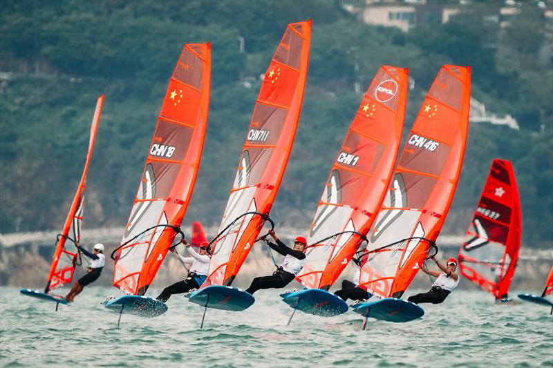 iQFOiL Asian Championships and iQFOiL International Games - Day 2 - photo © Sailing Energy / iQFOiL Class