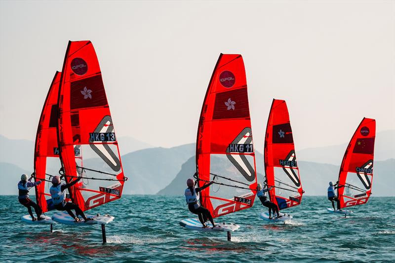 iQFOiL Asian Championships and iQFOiL International Games - Day 3 photo copyright Sailing Energy / iQFOiL Class taken at  and featuring the iQFoil class