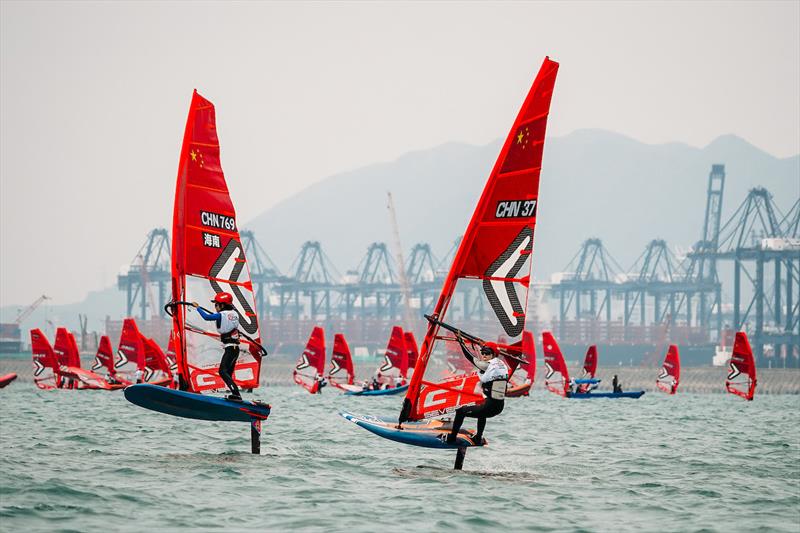 iQFOiL Asian Championships and iQFOiL International Games - Day 3 - photo © Sailing Energy / iQFOiL Class