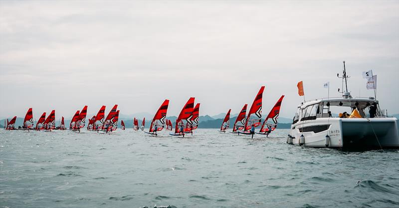 iQFOiL Asian Championships and iQFOiL International Games - Day 3 photo copyright Sailing Energy / iQFOiL Class taken at  and featuring the iQFoil class