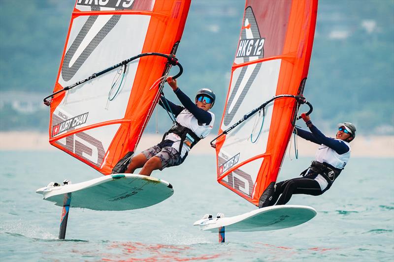 iQFOiL Asian Championships and iQFOiL International Games - Day 5 photo copyright Sailing Energy / iQFOiL Class taken at  and featuring the iQFoil class