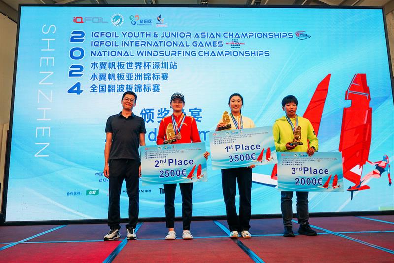 iQFOiL Asian Championships and iQFOiL International Games concludes in Shenzhen, China photo copyright Sailing Energy / iQFOiL Class taken at  and featuring the iQFoil class