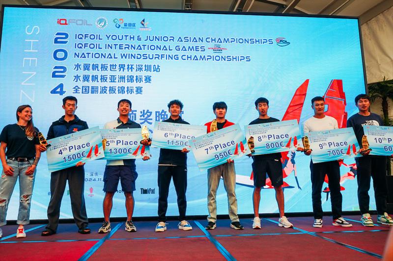 iQFOiL Asian Championships and iQFOiL International Games concludes in Shenzhen, China photo copyright Sailing Energy / iQFOiL Class taken at  and featuring the iQFoil class