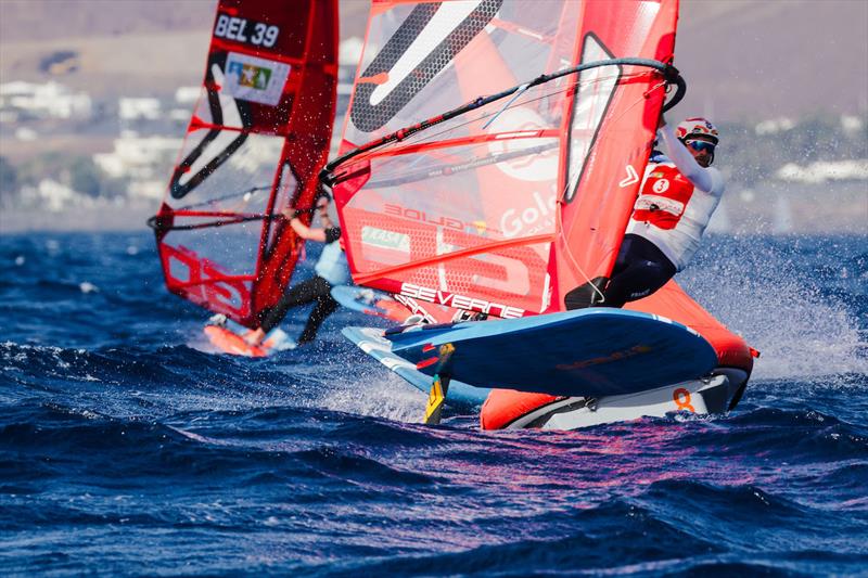 2025 iQFOiL International Games in Lanzarote day 2 - photo © Sailing Energy / iQFOiL Class