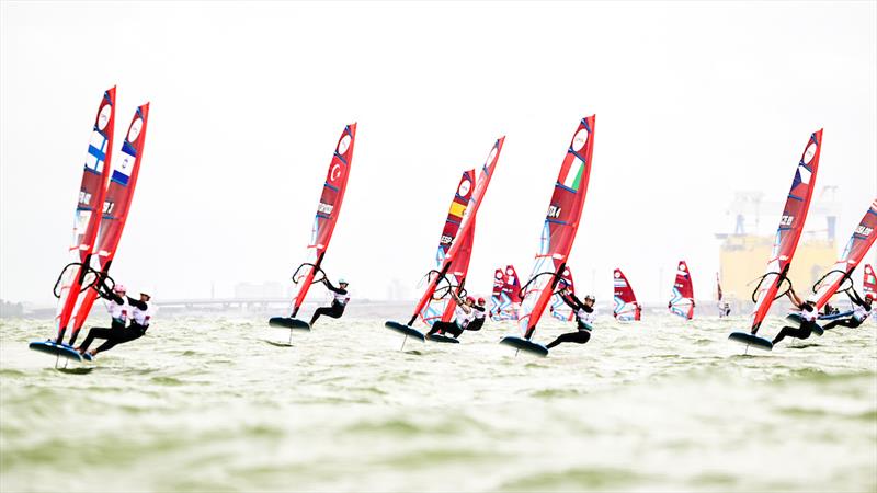 2025 iQFOiL International Games #2 in Cádiz - Day 3 photo copyright Sailing Energy / iQFOiL Class taken at  and featuring the iQFoil class