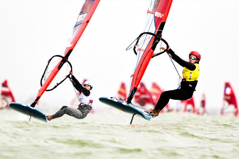 2025 iQFOiL International Games #2 in Cádiz - Day 3 photo copyright Sailing Energy / iQFOiL Class taken at  and featuring the iQFoil class