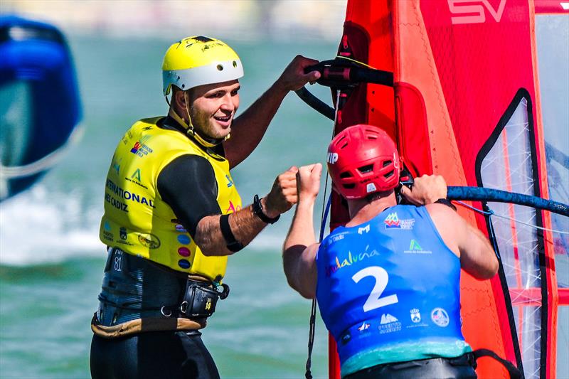 2025 iQFOiL International Games #2 in Cádiz Medal Series photo copyright Sailing Energy / iQFOiL Class taken at  and featuring the iQFoil class