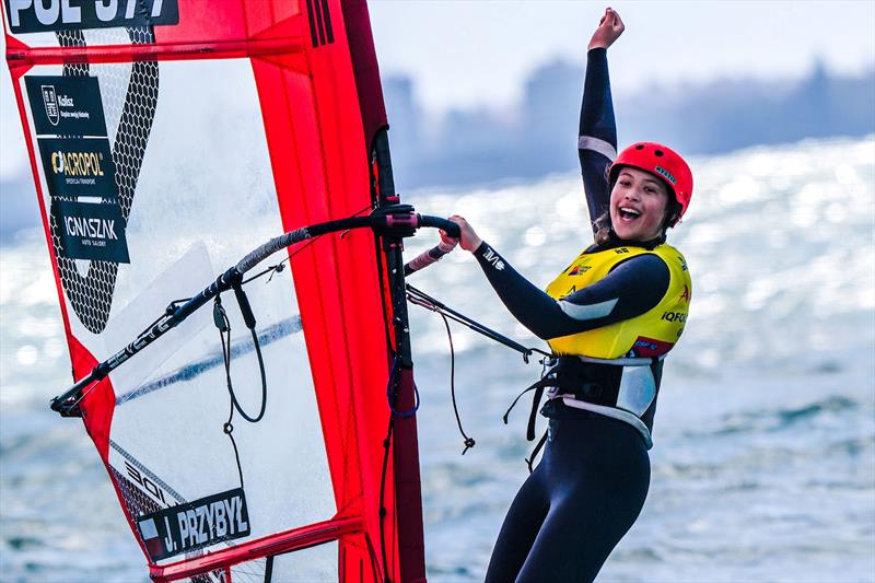 2025 iQFOiL International Games #2 in Cádiz Medal Series photo copyright Sailing Energy / iQFOiL Class taken at  and featuring the iQFoil class