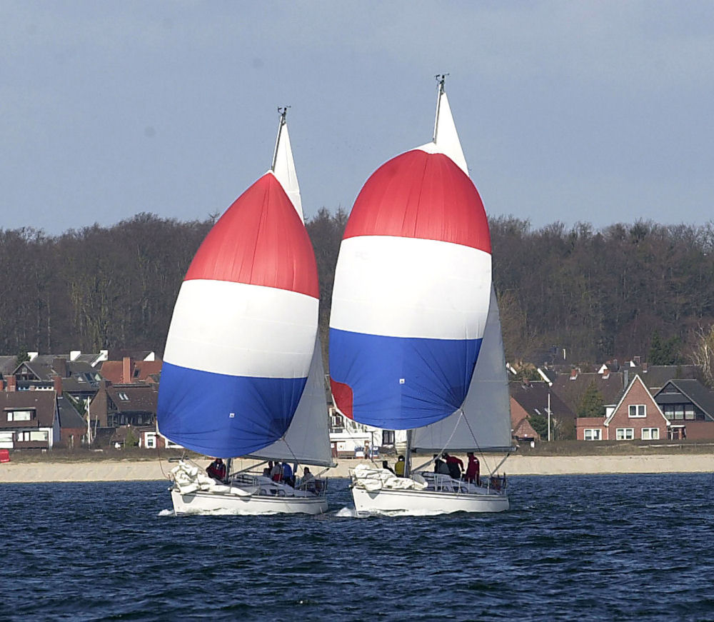 Action from the International Icebreaker Regatta in Kiel, Germany photo copyright Helga Heine taken at  and featuring the IRC class