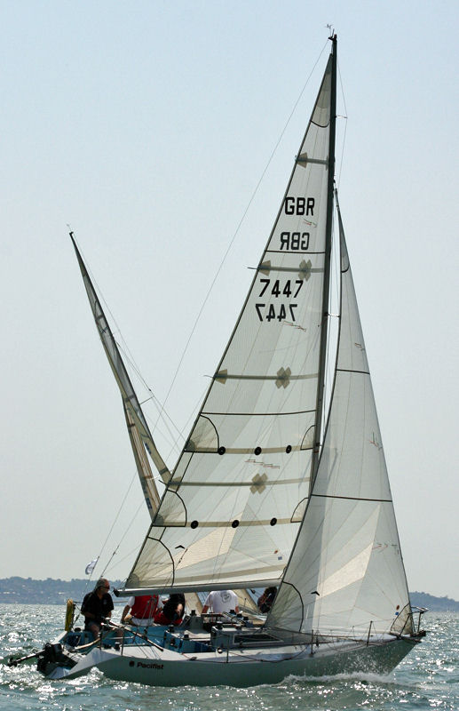 Action from the final day of the Red Funnel Quarter Ton Cup photo copyright RCYC / Fiona Brown taken at  and featuring the IRC class