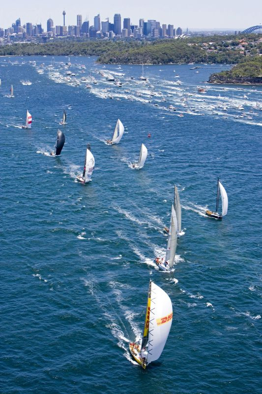 The Rolex Sydney Hobart Yacht Race 2006 sets off photo copyright Daniel Forster / Rolex taken at  and featuring the IRC class