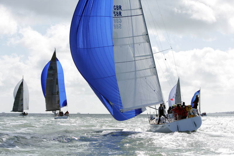 Racing in the JOG North Sails photo copyright Peter Mumford / Beken of Cowes taken at  and featuring the IRC class