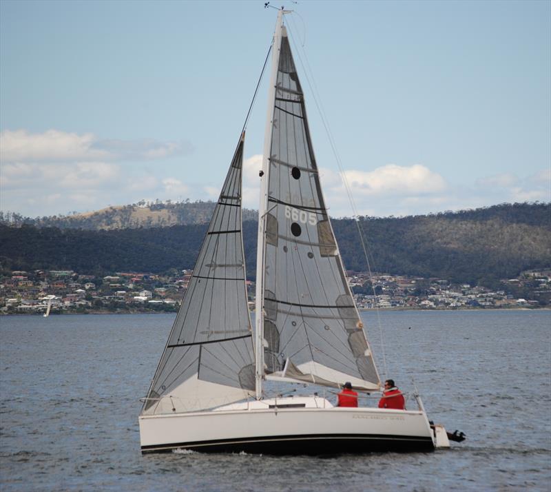 Vistula won Group 6 race on the River Derwent photo copyright Peter Campbell taken at  and featuring the IRC class