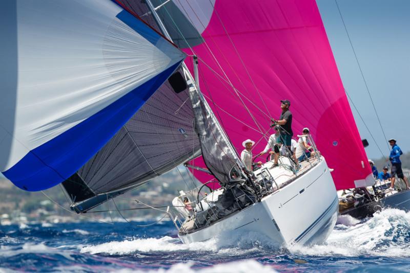 Friedrich Boehnert's German Dufour 45, Doppelbock racing in CSA 5 at Antigua Sailing Week - photo © Paul Wyeth / www.pwpictures.com