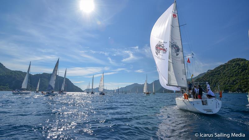 Marmaris International Race Week day 2 photo copyright Icarus Sailing Media taken at Marmaris International Yacht Club and featuring the IRC class