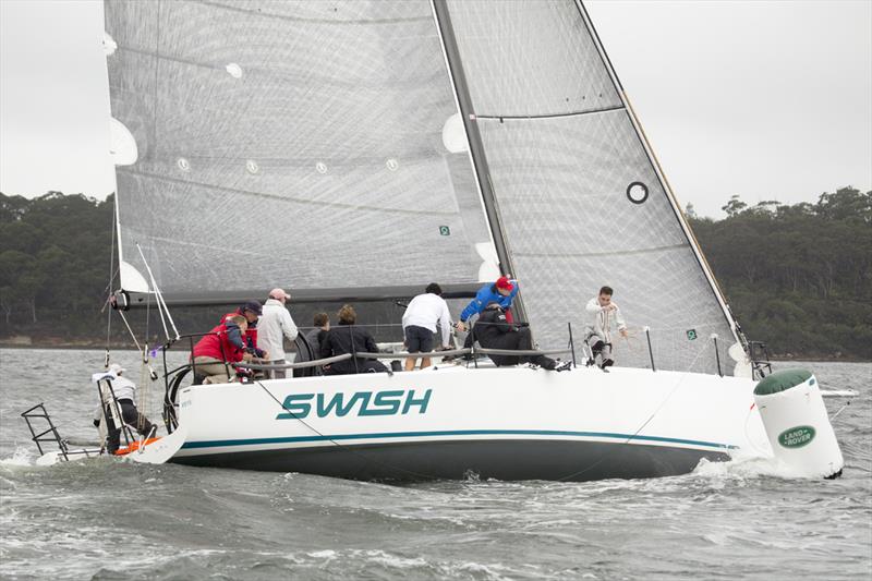 Swish kept Merlin honest today in the Port Hacking Race - photo © David Brogan / www.sailpix.com.au