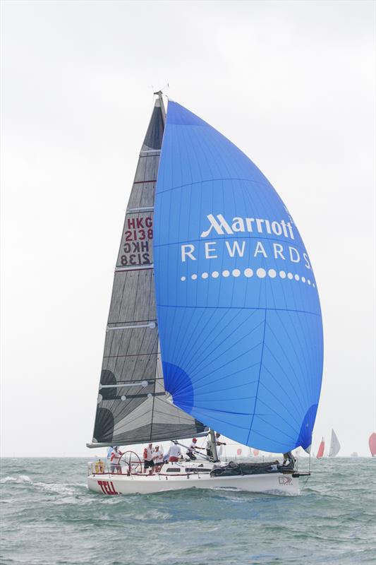 Marriott Rewards Around The Island Race photo copyright RHKYC / Guy Nowell taken at Royal Hong Kong Yacht Club and featuring the IRC class