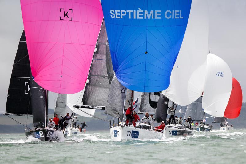 Class 2 racing on day 4 of the Brewin Dolphin Commodores' Cup photo copyright Paul Wyeth / RORC taken at Royal Ocean Racing Club and featuring the IRC class