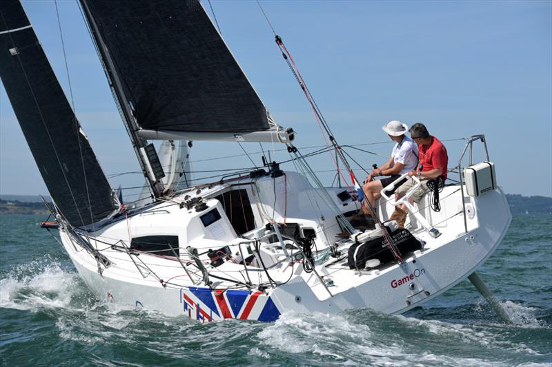 RORC Cowes Dinard St Malo Race photo copyright Rick Tomlinson / www.rick-tomlinson.com taken at Royal Ocean Racing Club and featuring the IRC class