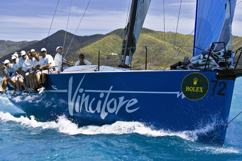 Vincitore on day one of the International Rolex Regatta at St. Thomas photo copyright St. Thomas Yacht Club / Ingrid Abery taken at  and featuring the IRC class