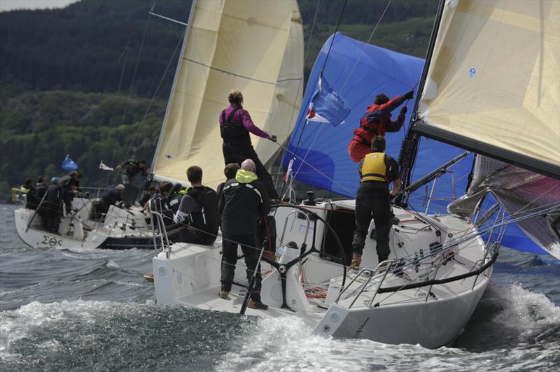 Brewin Dolphin Scottish Series day 2 photo copyright Marc Turner / CCC taken at Clyde Cruising Club and featuring the IRC class